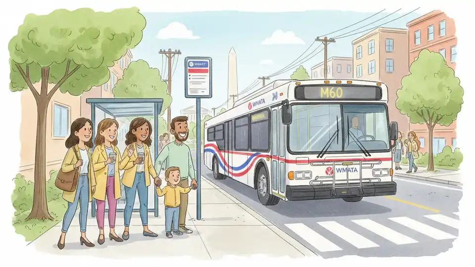 WMATA Adjusts M60 Service for Construction Work