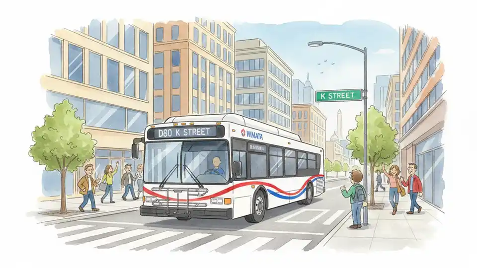 Metro D80 Reroutes for Downtown Festival