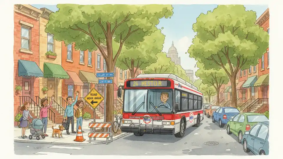 C83 Route Adjusts for Oregon Ave Construction
