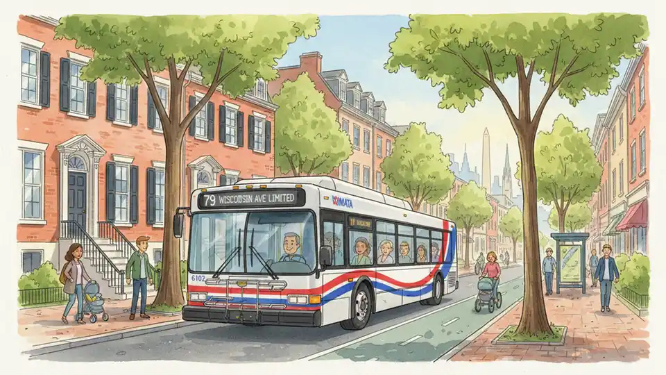 WMATA Reroutes 3 Lines for Q St Work