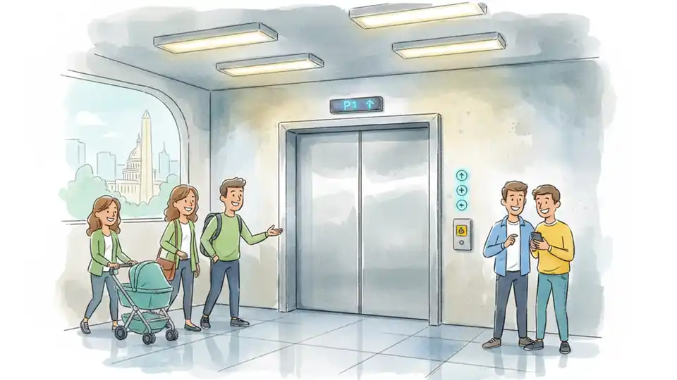 Metro Upgrades Glenmont Garage Elevator Access