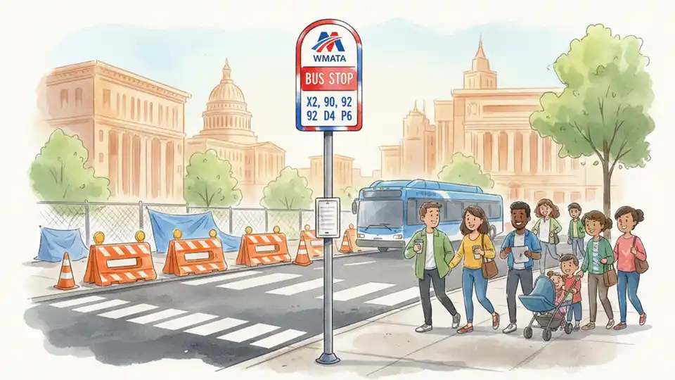 WMATA Adjusts Route C41 Service for Construction