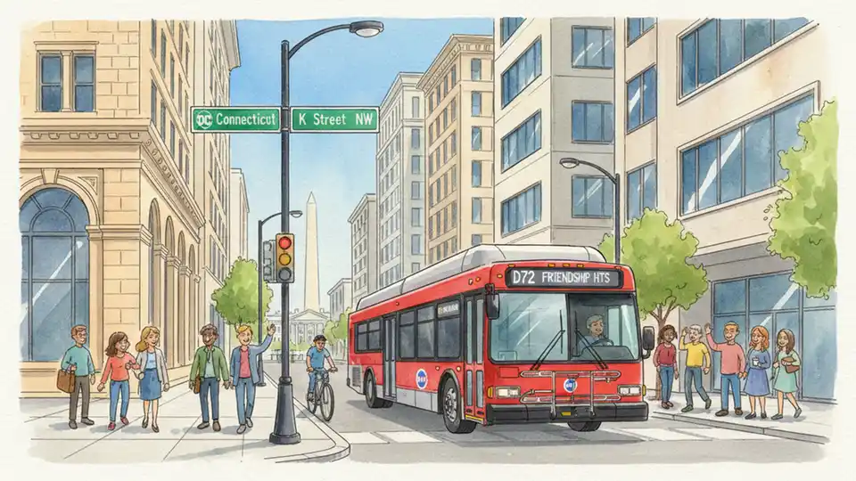 Metro Adjusts D72 D74 Routes for DC Event