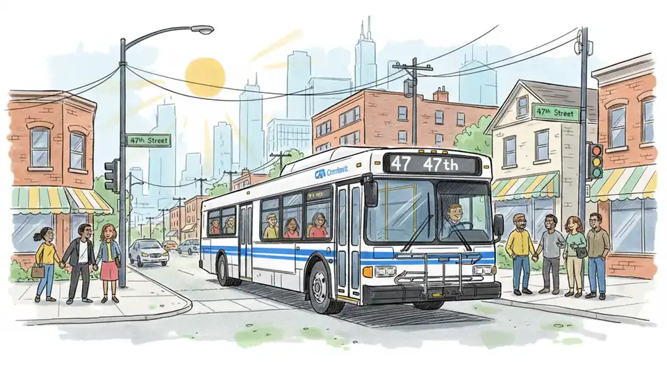 Chicago Route 47 Detours for Street Work