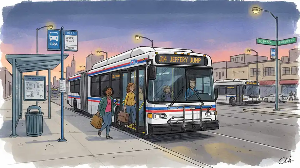 CTA Extends J14 Evening Service for South Side Riders