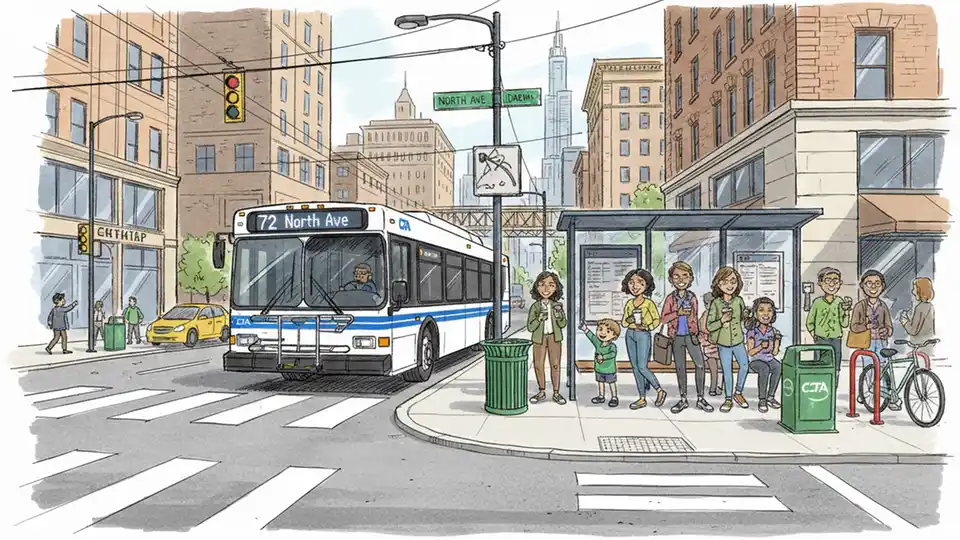 CTA Adjusts Route 72 Stop for Operations