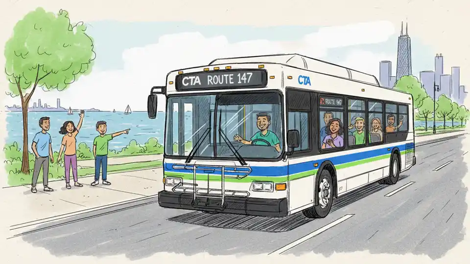 CTA Adjusts Lake Shore Route Stops April 16