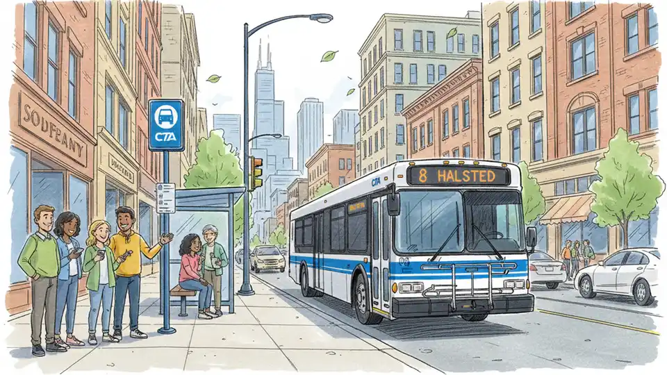 Chicago Route 8 Detours for 13-Month Project