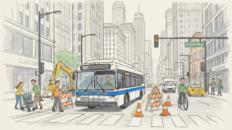 CTA Reroutes Route 157 for Canal Street Work