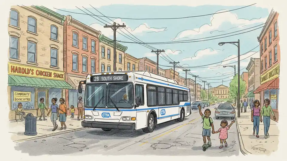 CTA Reroutes South Side Buses for Safety