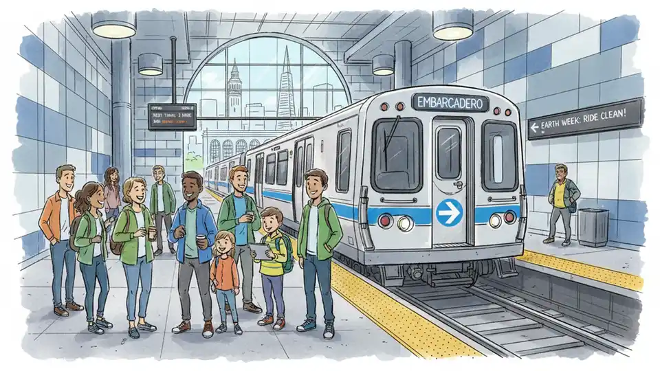 BART Highlights Climate Impact with Earth Week Push