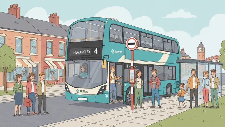 Yorkshire Service 4 Adjusts for Roadworks
