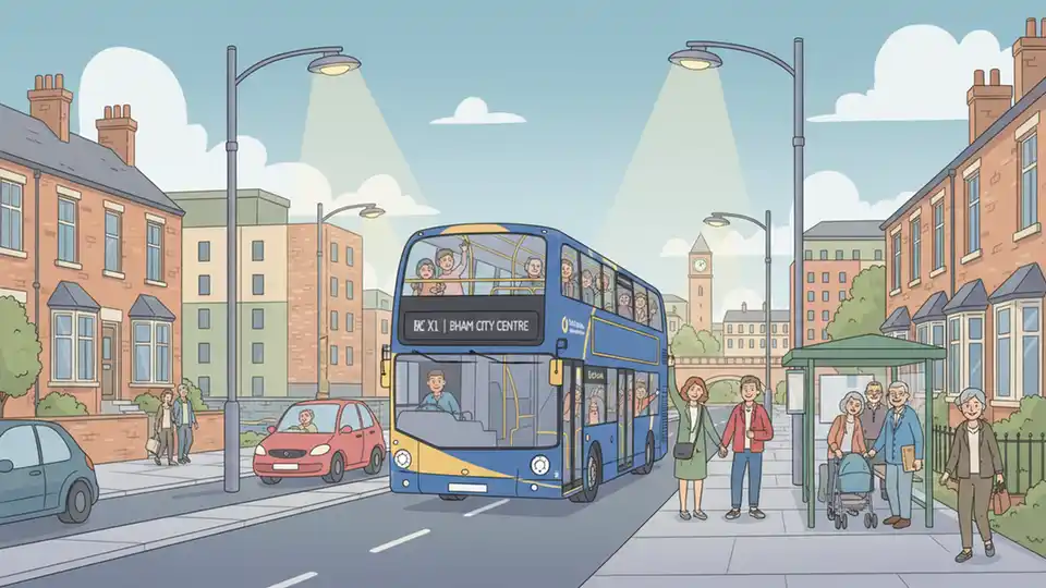 Moseley Bus Routes Reroute for Street Work