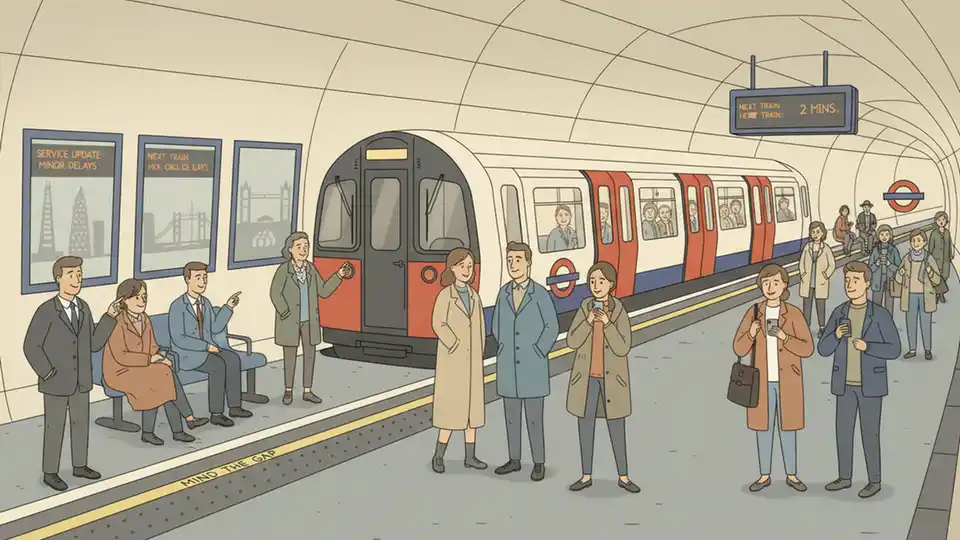 London Tube Disruption Shifts Riders to Rail Options