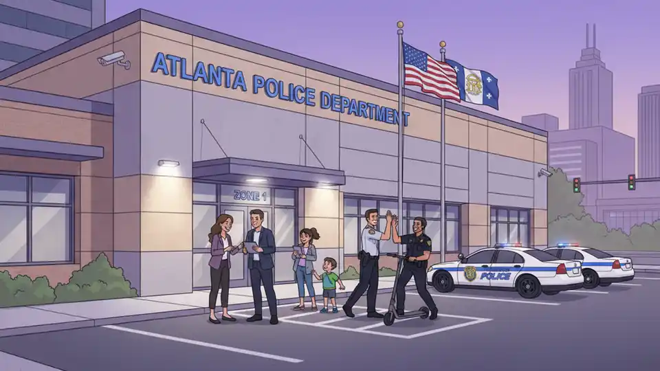 Atlanta Police Host Zone 1 Community Town Hall