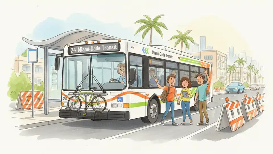Route 18 Stop Shifts for Construction Work