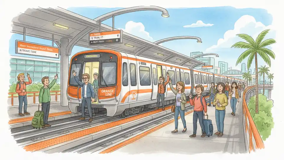 Miami Metrorail Boosts Service for Soccer Games