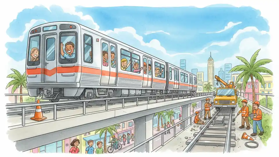 Miami Metrorail Upgrades Track for Safety and Reliability