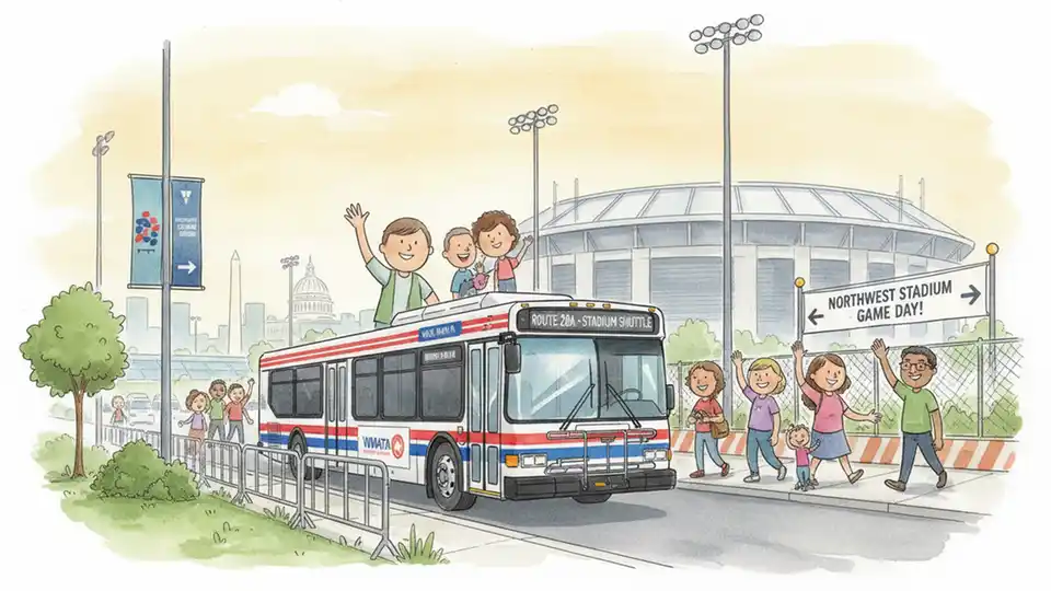 WMATA Reroutes Buses for NFL Draft Event