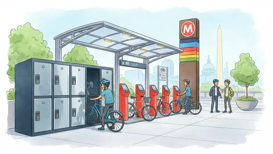 Metro Expands Bike Access at 10 Stations