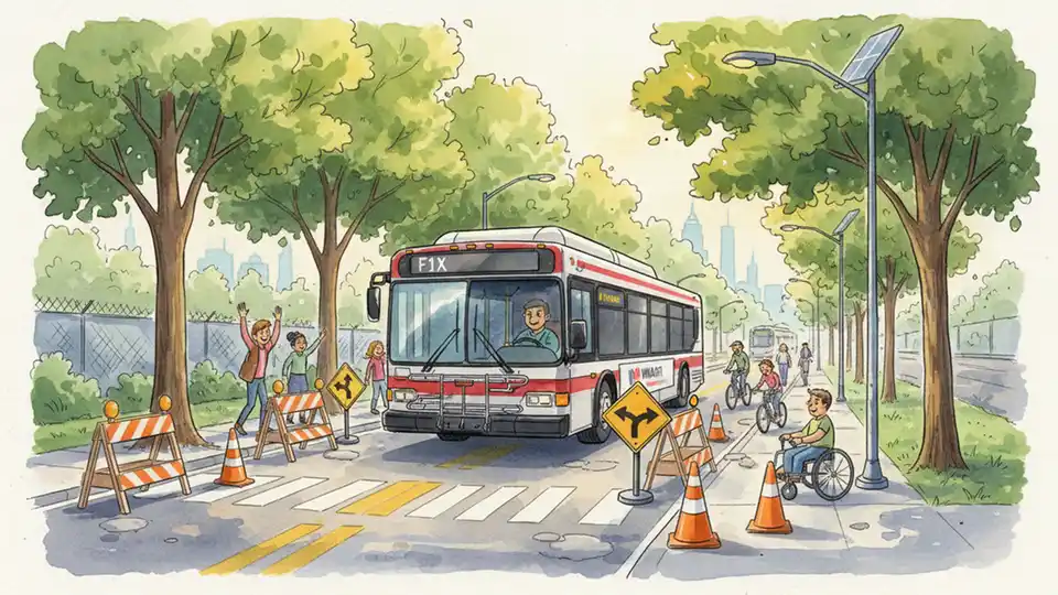 WMATA F1X Route Adjusts for Gorgas Road Work