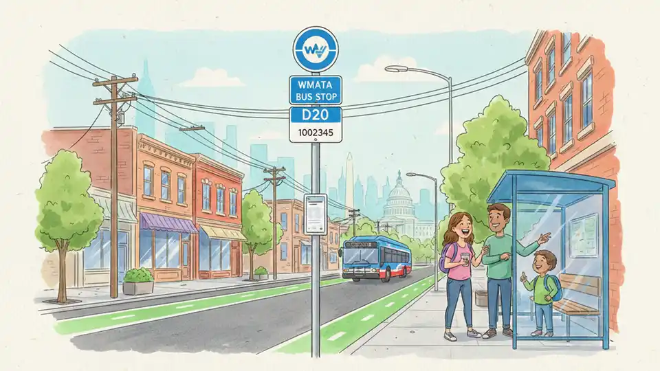 WMATA Adjusts Bus Stops for Utility Work