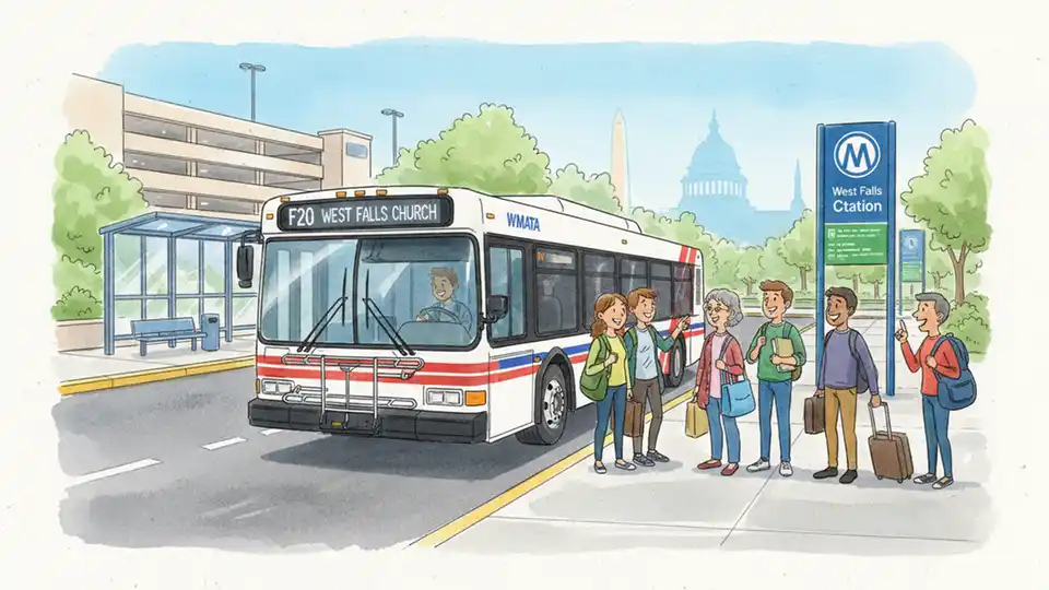 WMATA F20 Detours to Maintain Service During Work
