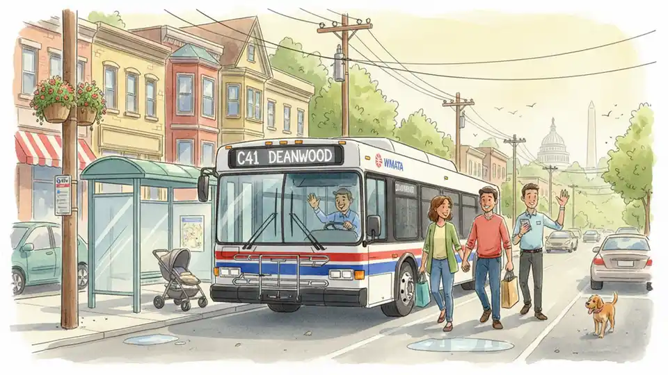 WMATA Adjusts Route C41 Service for Construction