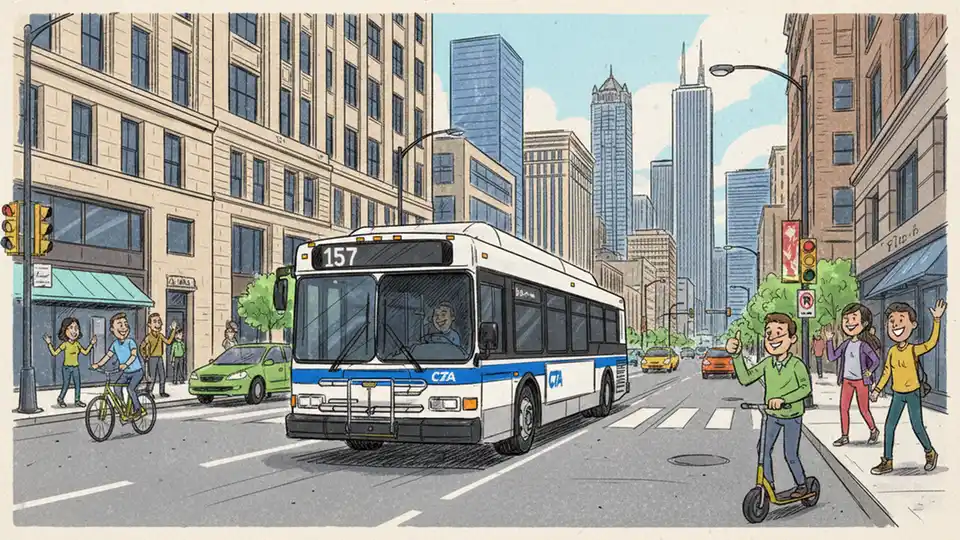 Chicago Route 157 Adjusts for Canal Street Work