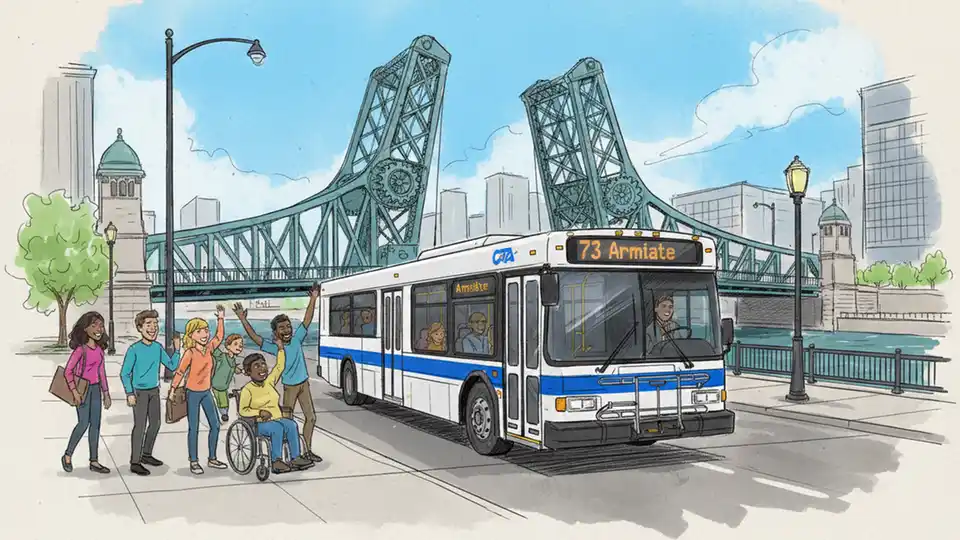 CTA Reroutes Route 73 for Bridge Work