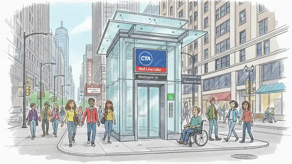 CTA Works to Restore Lake Station Elevator Access