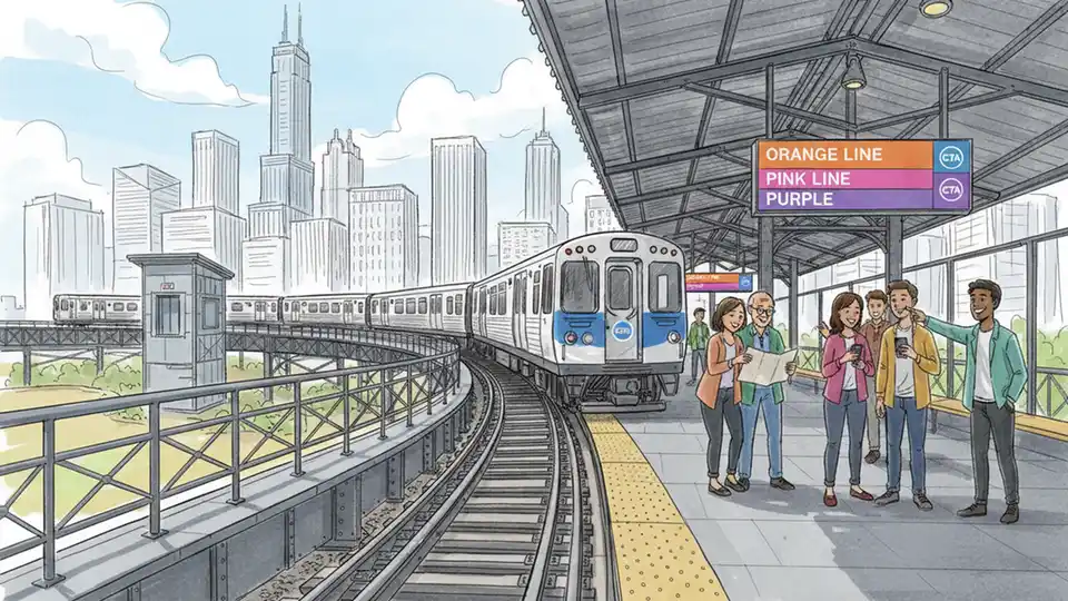 CTA Crews Assess Washington/Wells Elevator Outage