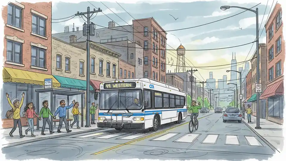 CTA Reroutes #49 Western to Maintain Service