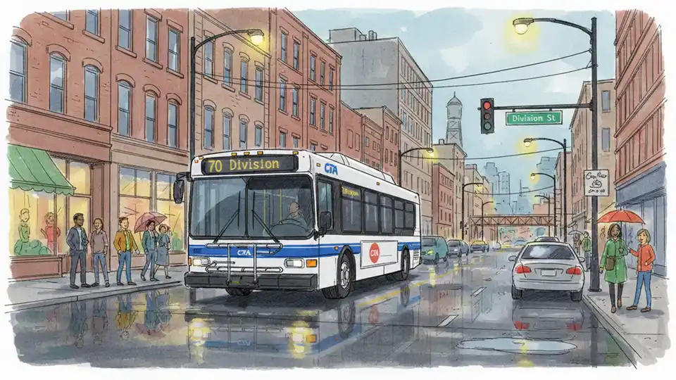CTA Reroutes Route 70 Around Division Flooding