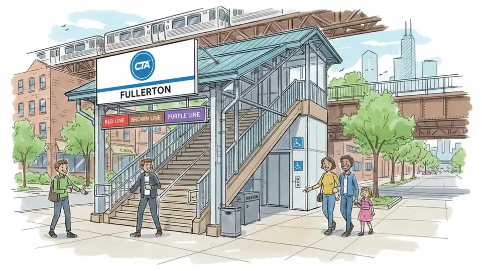 CTA Fullerton Elevator Out Since Mid-April