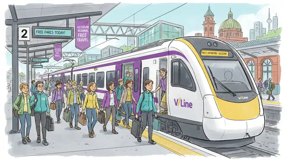 V/Line Offers Free Regional Transit Through May