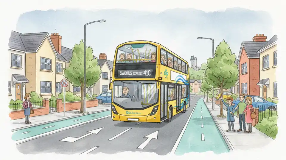 Dublin Bus Routes Adjust for Swords Roadworks