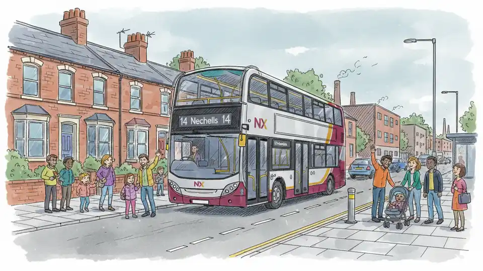 Birmingham Service 14 Reroutes for Road Repairs