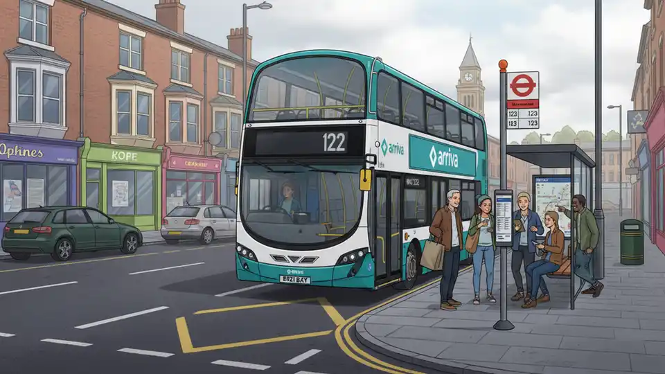 Yorkshire Route 122 Service Paused for Event