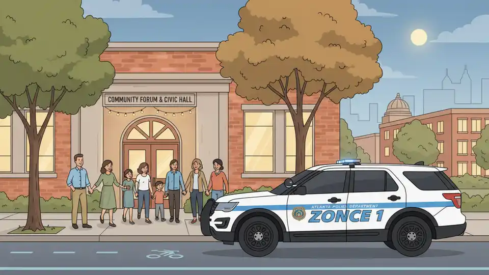 Atlanta Police Offer Shuttle for Zone 1 Town Hall