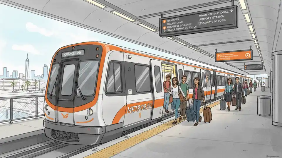 Miami Metrorail Boosts Service for Soccer Games
