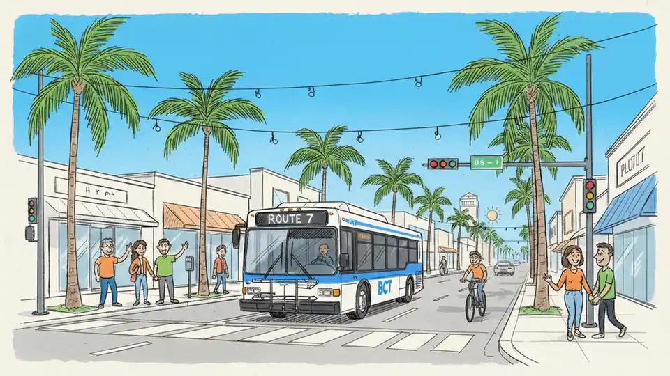 Route 7 Detours Around Harrison Street Work