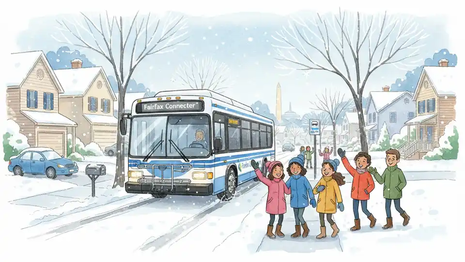 Fairfax Connector Adapts Routes to Winter Weather