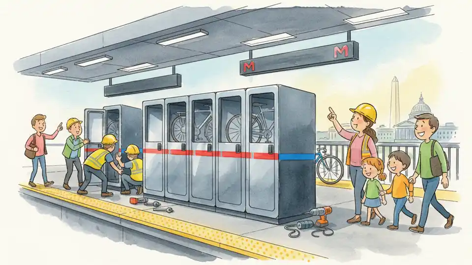 Metro Expands Bike Access at 10 Stations