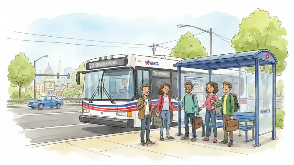 WMATA Relocates Bus Stop for Rider Safety