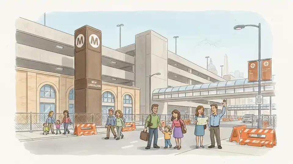 New Carrollton Station Adapts During Major Upgrade