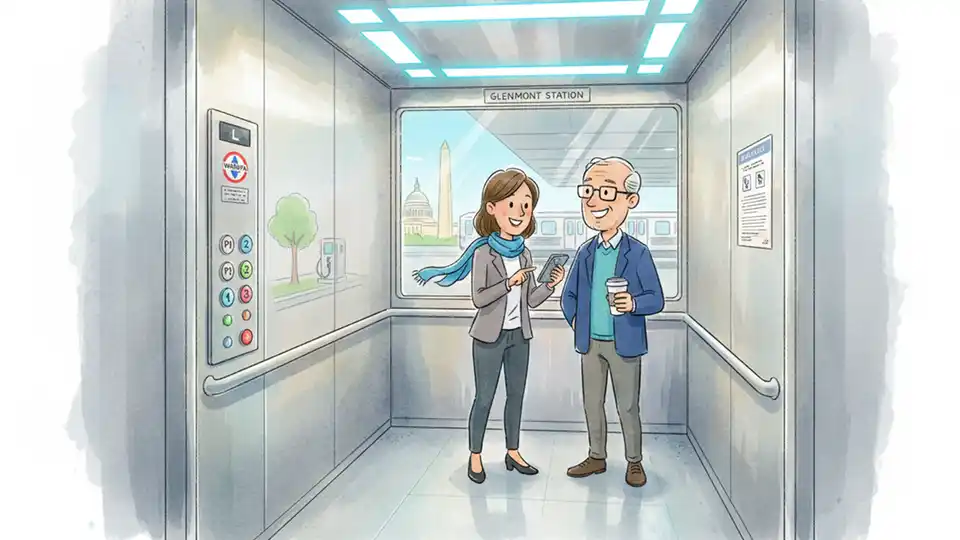 Metro Upgrades Glenmont Elevator for Reliability