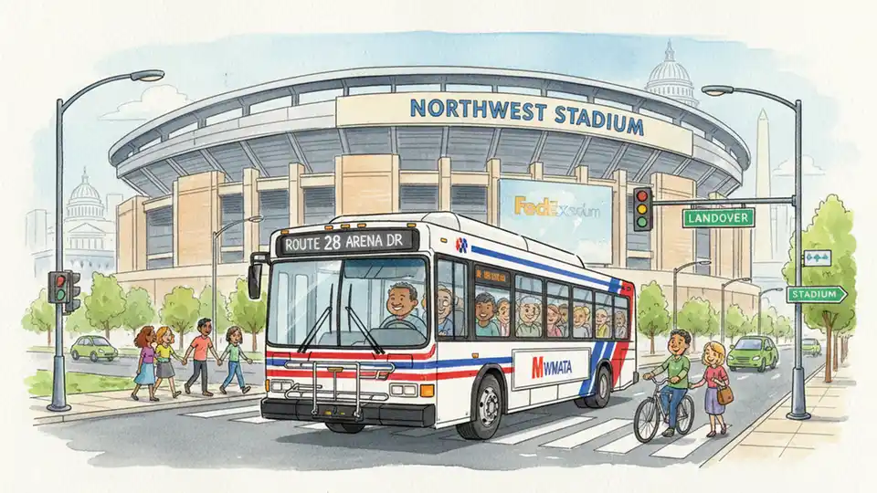 WMATA Reroutes Buses for NFL Draft Event