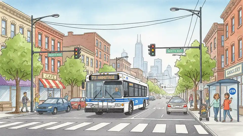 CTA Route 73 Reroutes for Bridge Repairs
