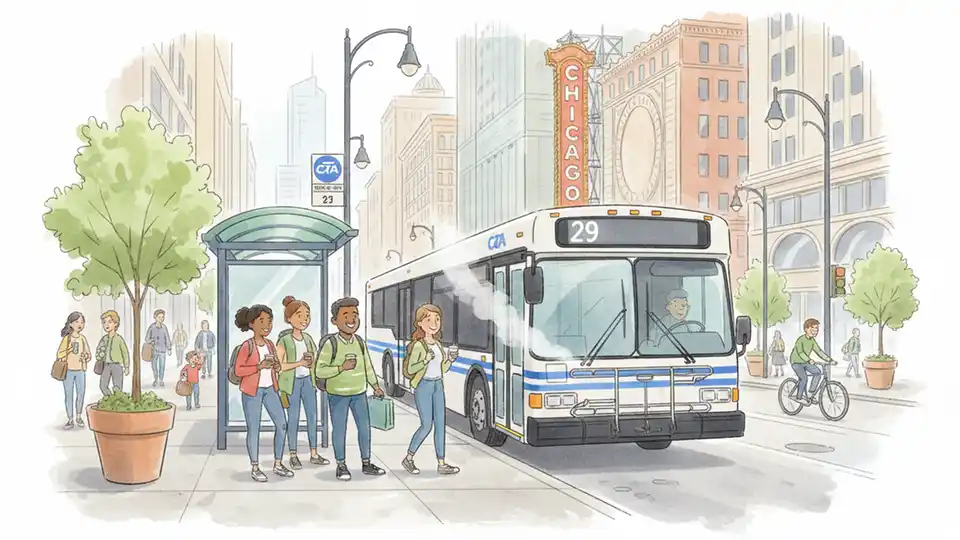 CTA Adjusts Route 29 Stop for Construction Work